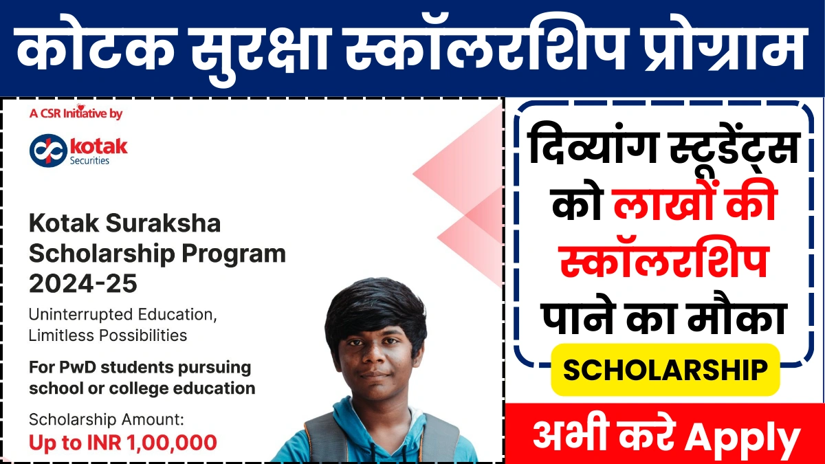 Kotak Suraksha Scholarship Program